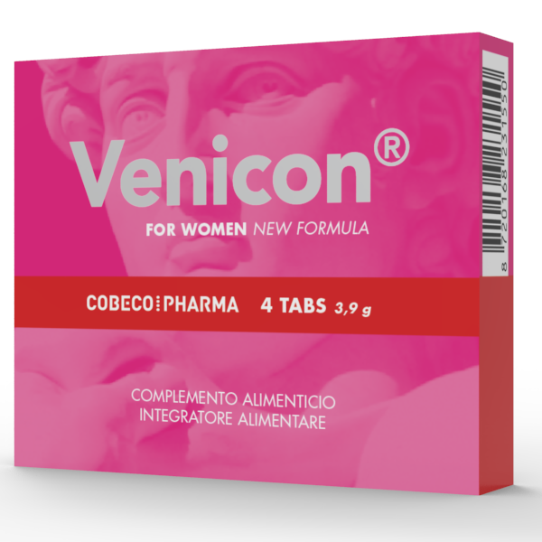 COBECO - VENICON WOMENS LIBIDO SUPPLEMENT 4 CAPSULES