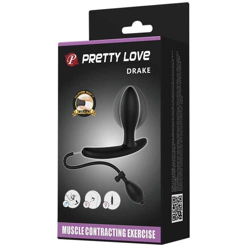 PRETTY LOVE - DRAKE INFLATABLE ANAL PLUG 4 PRETTY LOVE - DRAKE INFLATABLE ANAL PLUG - obrazek 4