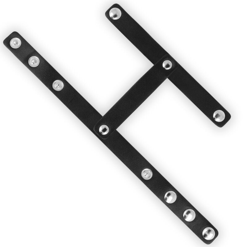 OHMAMA FETISH LEATHER BALL CAGE 3 OHMAMA FETISH LEATHER BALL CAGE - obrazek 3