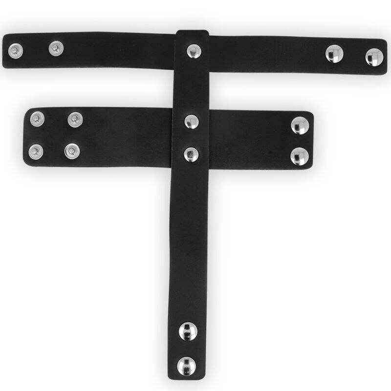 OHMAMA FETISH CHASTITY LEATHER STRAP 2 OHMAMA FETISH CHASTITY LEATHER STRAP - obrazek 2