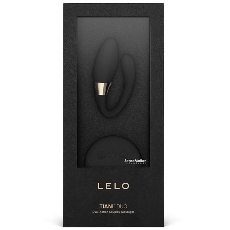 LELO - TIANI DUO BLACK COUPLES MASSAGER 3 LELO - TIANI DUO BLACK COUPLES MASSAGER - obrazek 3