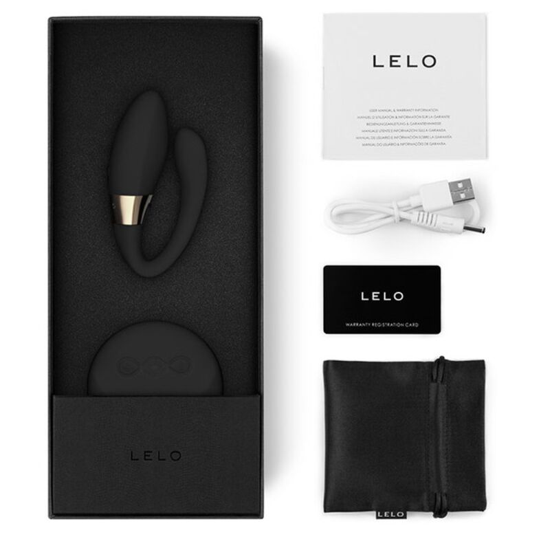 LELO - TIANI DUO BLACK COUPLES MASSAGER 4 LELO - TIANI DUO BLACK COUPLES MASSAGER - obrazek 4