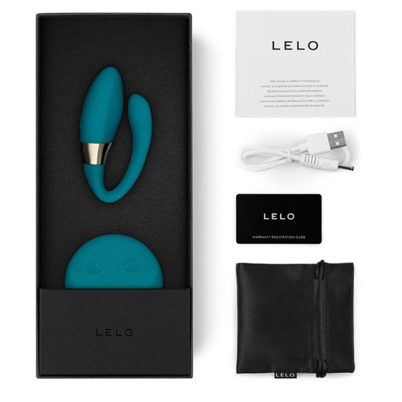LELO - TIANI DUO BLUE COUPLES MASSAGER 4 LELO - TIANI DUO BLUE COUPLES MASSAGER - obrazek 4