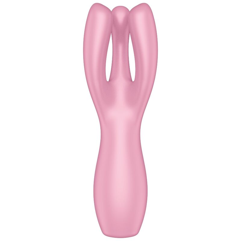 SATISFYER - THREESOME 3 VIBRATOR PINK 3 SATISFYER - THREESOME 3 VIBRATOR PINK - obrazek 3