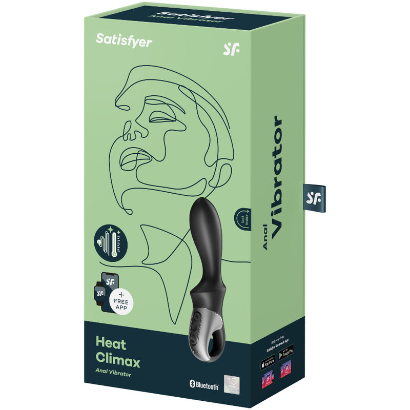 SATISFYER - HEAT CLIMAX ANAL VIBRATOR APP BLACK 4 SATISFYER - HEAT CLIMAX ANAL VIBRATOR APP BLACK - obrazek 4