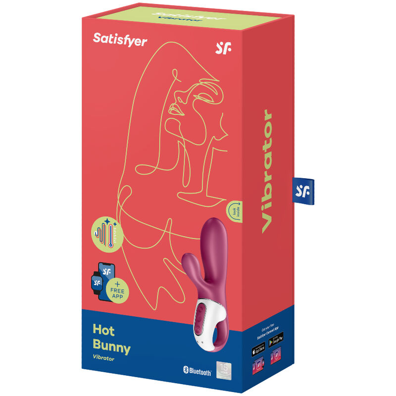 SATISFYER - HOT BUNNY GSPOT VIBRATOR 4 SATISFYER - HOT BUNNY GSPOT VIBRATOR - obrazek 4