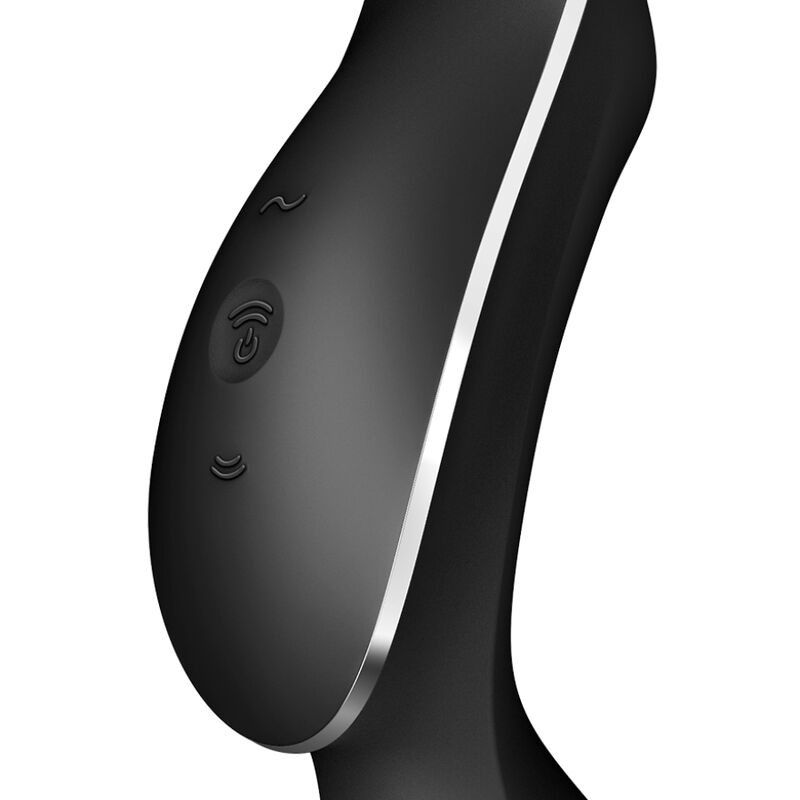 SATISFYER - CURVY TRINITY 2 AIR PULSE VIBRATOR BLACK 3 SATISFYER - CURVY TRINITY 2 AIR PULSE VIBRATOR BLACK - obrazek 3