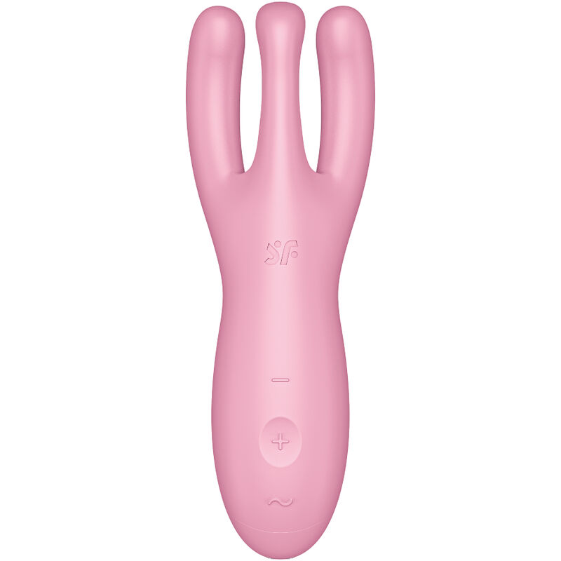 SATISFYER - THREESOME 4 VIBRATOR APP PINK 2 SATISFYER - THREESOME 4 VIBRATOR APP PINK - obrazek 2