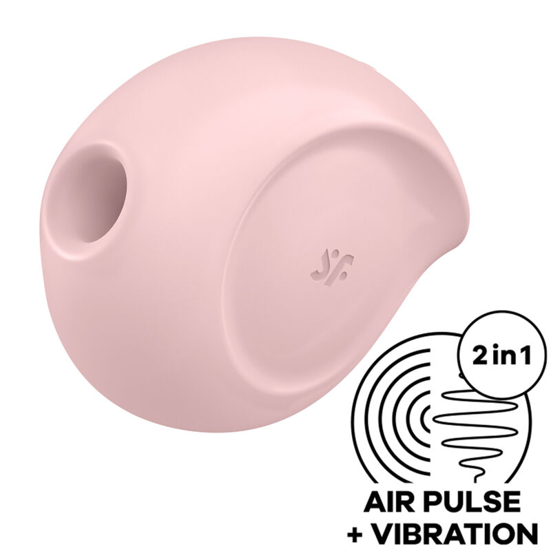 SATISFYER - SUGAR RUSH AIR PULSE STIMULATOR  VIBRATOR PINK