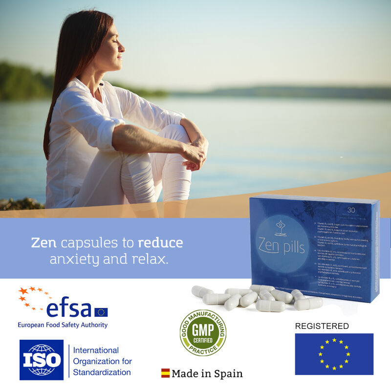 500 COSMETICS - ZEN PILLS CAPSULES TO REDUCE ANXIETY 2 500 COSMETICS - ZEN PILLS CAPSULES TO REDUCE ANXIETY - obrazek 2