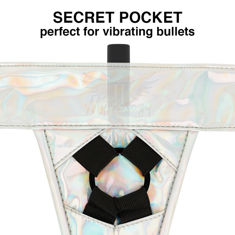 MYTHOLOGY - FANTASY HARNESS - IRIDESCENT HARNESS L/XL 2 MYTHOLOGY - FANTASY HARNESS - IRIDESCENT HARNESS L/XL - obrazek 2