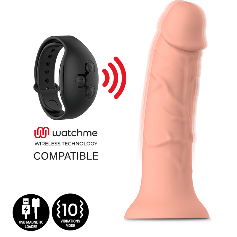 MYTHOLOGY - ASHER ORIGINAL DILDO S - VIBRATOR COMPATIBLE WITH WATCHME WIRELESS TECHNOLOGY 4 MYTHOLOGY - ASHER ORIGINAL DILDO S - VIBRATOR COMPATIBLE WITH WATCHME WIRELESS TECHNOLOGY - obrazek 4
