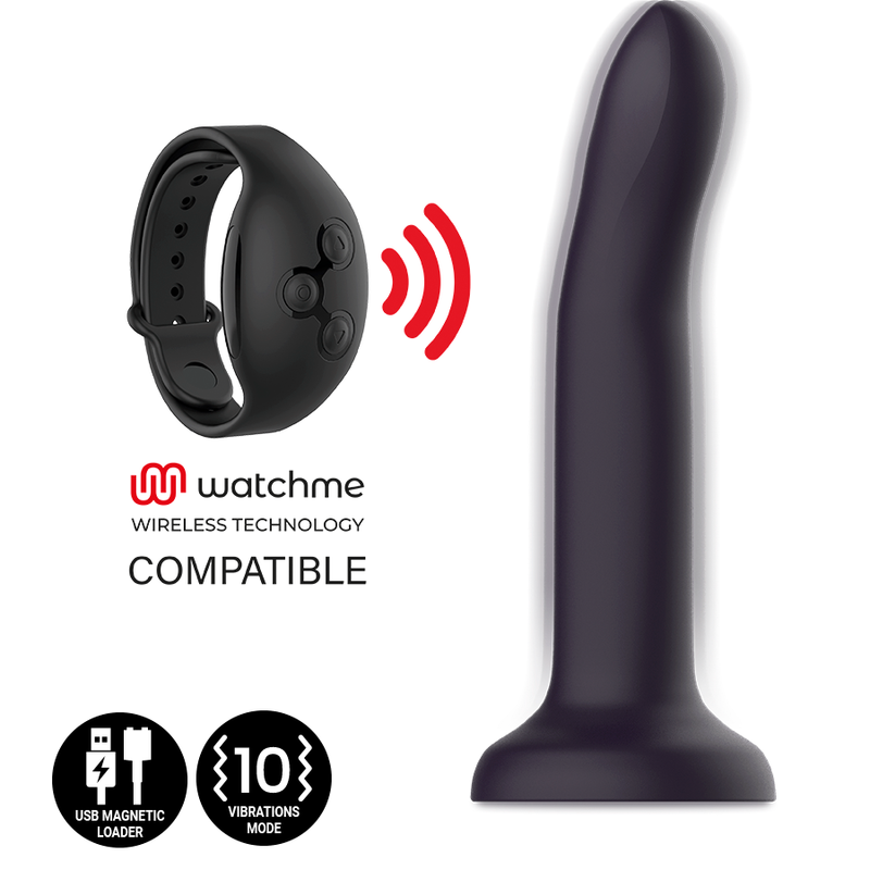 MYTHOLOGY - DUMAN MYSTIC DILDO M - VIBRATOR COMPATIBLE WITH WATCHME WIRELESS TECHNOLOGY 3 MYTHOLOGY - DUMAN MYSTIC DILDO M - VIBRATOR COMPATIBLE WITH WATCHME WIRELESS TECHNOLOGY - obrazek 3