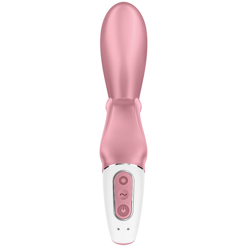 SATISFYER - HUG ME RABBIT VIBRATOR APP PINK 3 SATISFYER - HUG ME RABBIT VIBRATOR APP PINK - obrazek 3