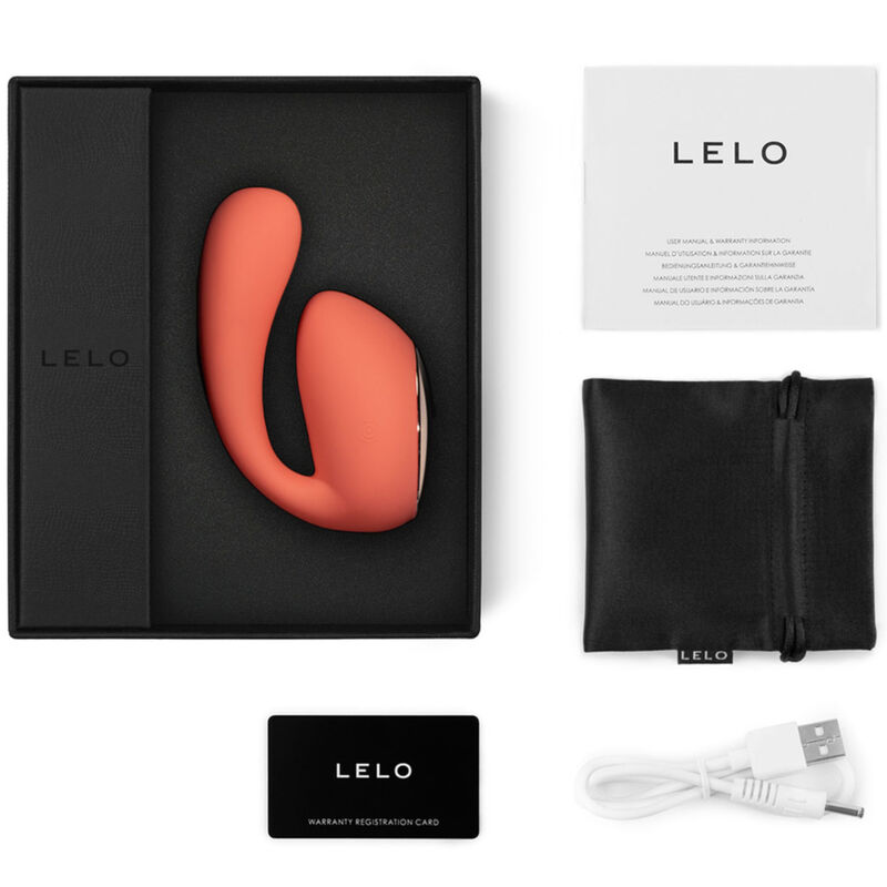 LELO - IDA WAVE CORAL COUPLES MASSAGER 3 LELO - IDA WAVE CORAL COUPLES MASSAGER - obrazek 3