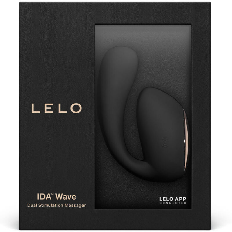 LELO - IDA WAVE COUPLES MASSAGER BLACK 4 LELO - IDA WAVE COUPLES MASSAGER BLACK - obrazek 4