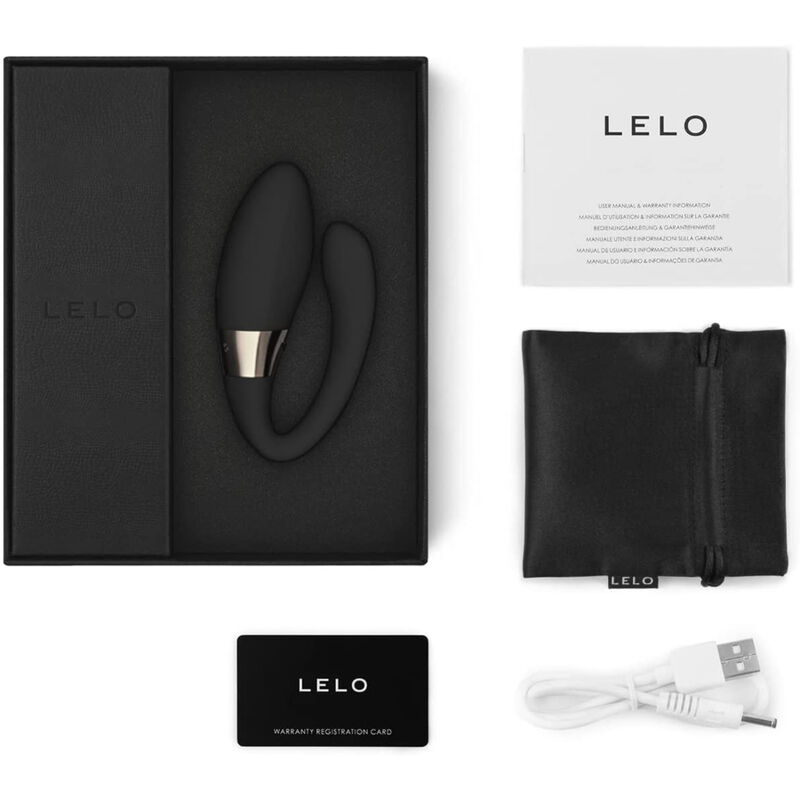 LELO - TIANI HARMONY BLACK COUPLES MASSAGER 2 LELO - TIANI HARMONY BLACK COUPLES MASSAGER - obrazek 2
