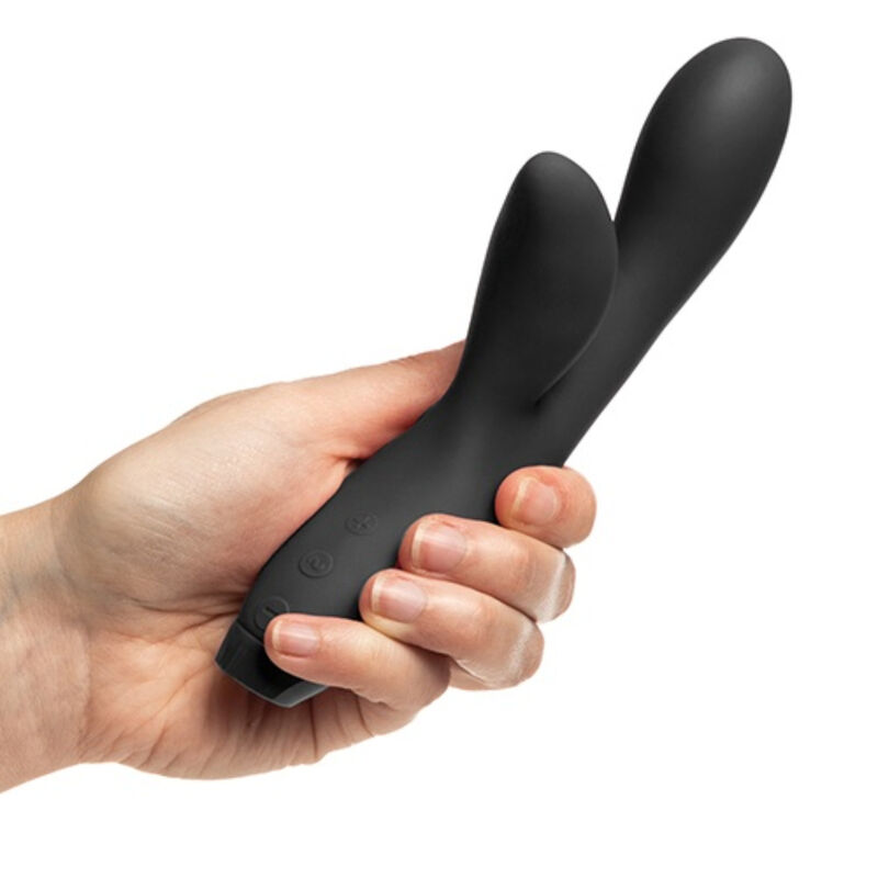 JE JOUE - HERA FLEX RABBIT VIBRATOR - BLACK 2 JE JOUE - HERA FLEX RABBIT VIBRATOR - BLACK - obrazek 2