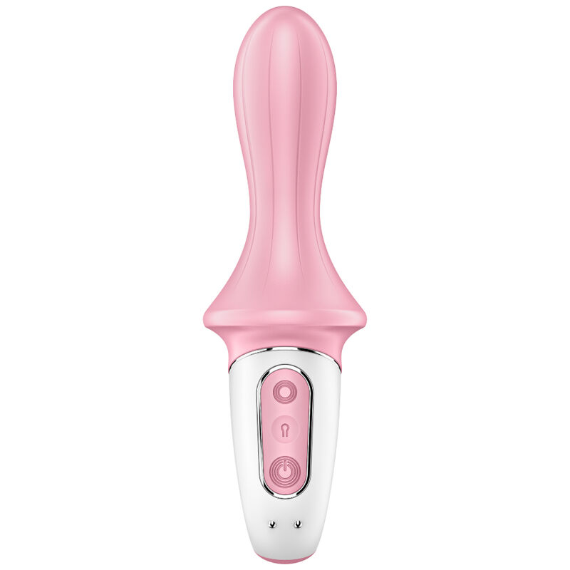 SATISFYER - AIR PUMP BOOTY 5+ INFLATABLE ANAL VIBRATOR PINK 3 SATISFYER - AIR PUMP BOOTY 5+ INFLATABLE ANAL VIBRATOR PINK - obrazek 3