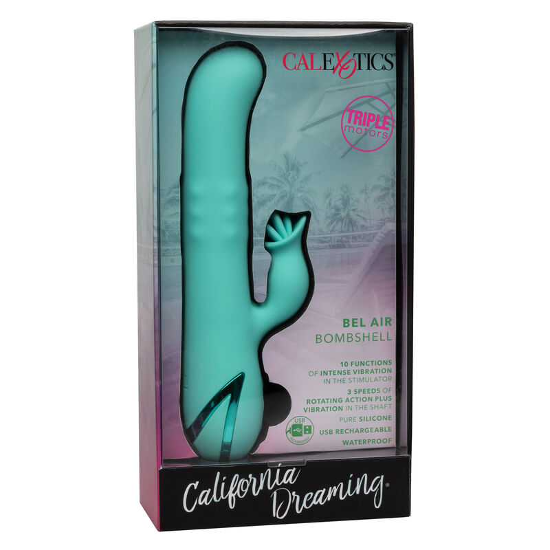 CALEXOTICS - BEL AIR BOMBSHELL LIGHT GREEN 4 CALEXOTICS - BEL AIR BOMBSHELL LIGHT GREEN - obrazek 4