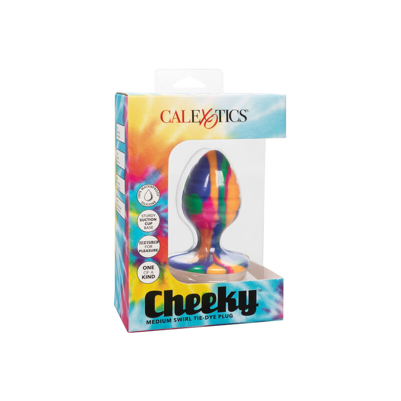 CALEXOTICS - CHEEKY MEDIUM SWIRL ANAL PLUG 4 CALEXOTICS - CHEEKY MEDIUM SWIRL ANAL PLUG - obrazek 4