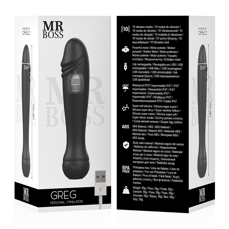 MR BOSS - GREG PERSONAL STIMULATOR 2 MR BOSS - GREG PERSONAL STIMULATOR - obrazek 2