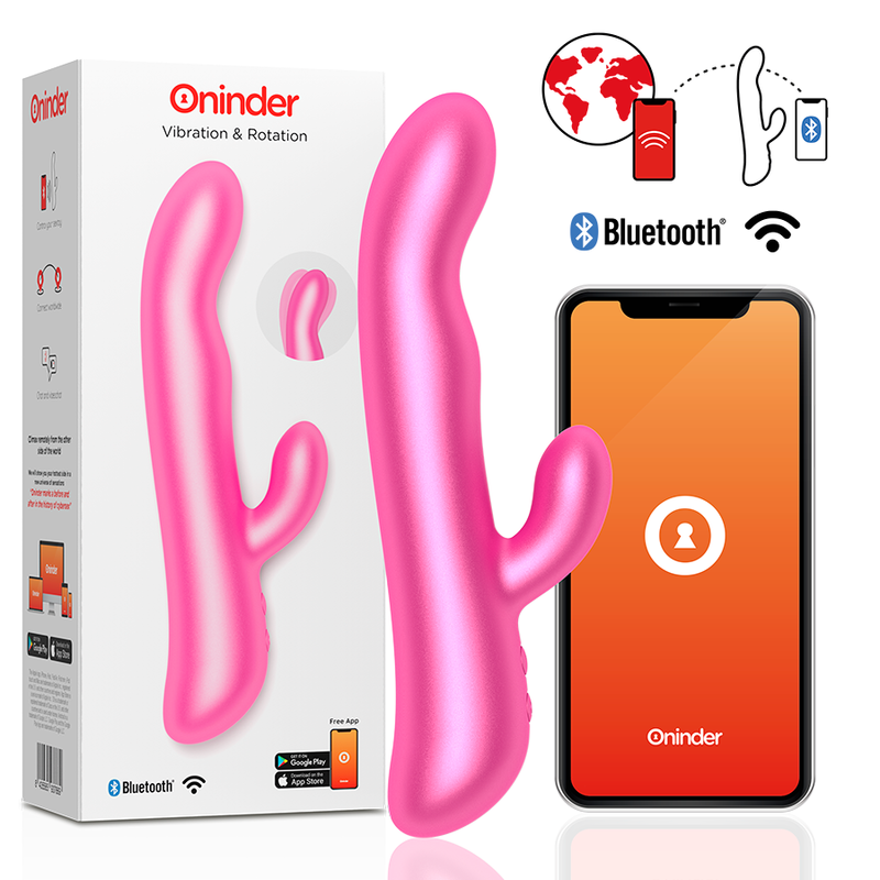 ONINDER - OSLO VIBRATION  ROTATION PINK - FREE APP