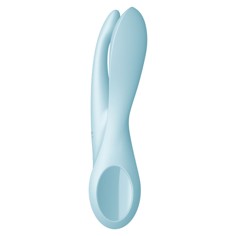 SATISFYER - THREESOME 1 VIBRATOR BLUE 4 SATISFYER - THREESOME 1 VIBRATOR BLUE - obrazek 4