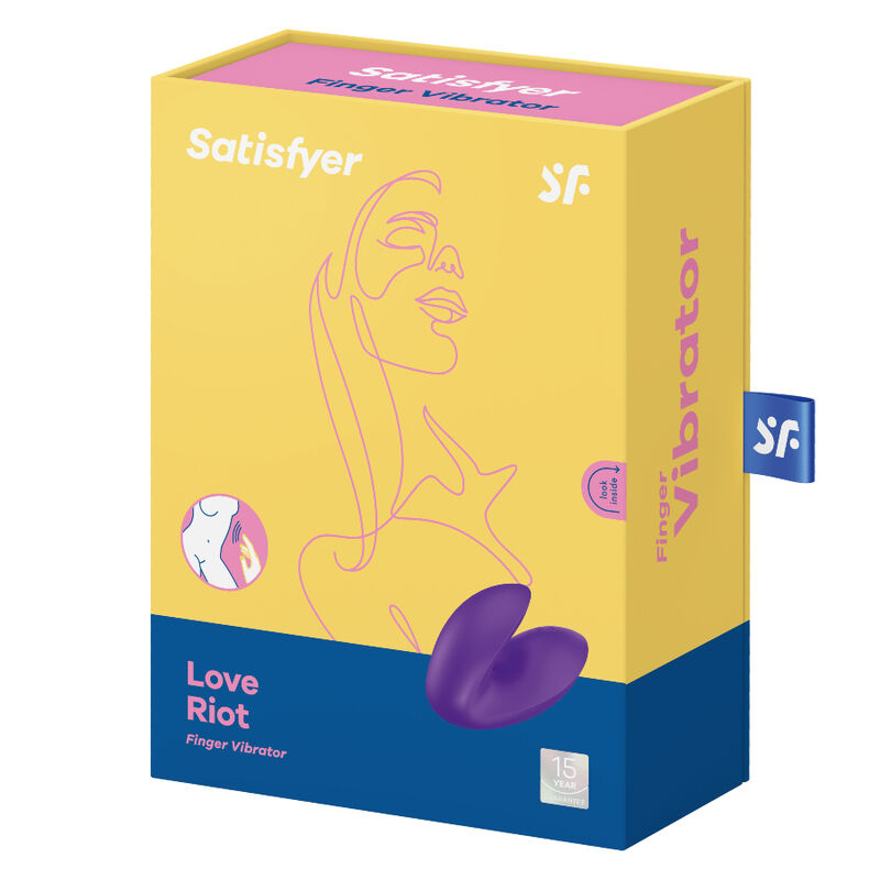 SATISFYER - LOVE RIOT FINGER VIBRATOR PURPLE 4 SATISFYER - LOVE RIOT FINGER VIBRATOR PURPLE - obrazek 4