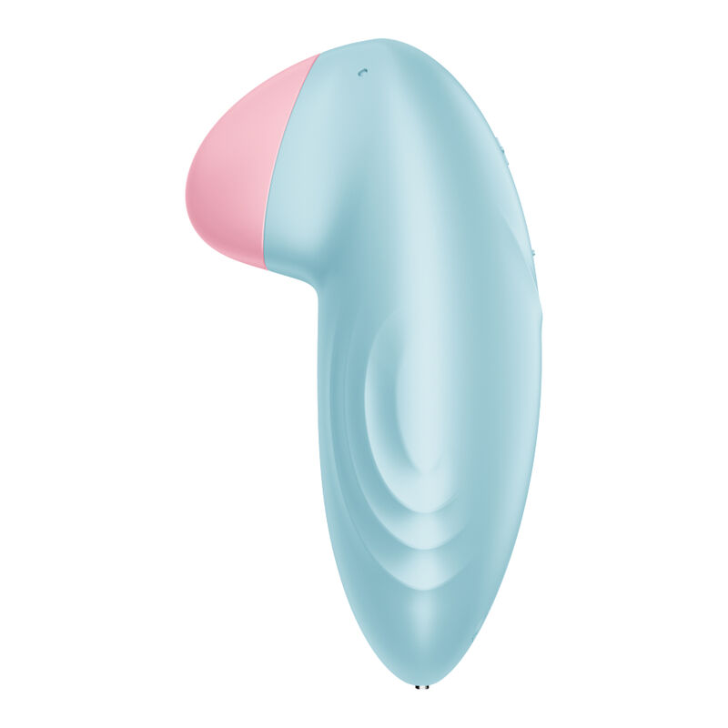 SATISFYER - TROPICAL TIP LAY-ON VIBRATOR BLUE 2 SATISFYER - TROPICAL TIP LAY-ON VIBRATOR BLUE - obrazek 2