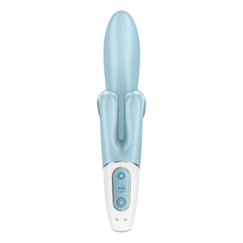 SATISFYER - TOUCH ME RABBIT VIBRATION BLUE 4 SATISFYER - TOUCH ME RABBIT VIBRATION BLUE - obrazek 4