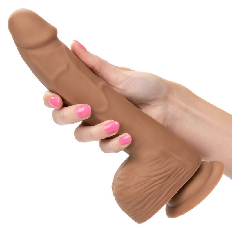 CALEXOTICS - SILICONE STUDS 20.32 CM BROWN 4 CALEXOTICS - SILICONE STUDS 20.32 CM BROWN - obrazek 4