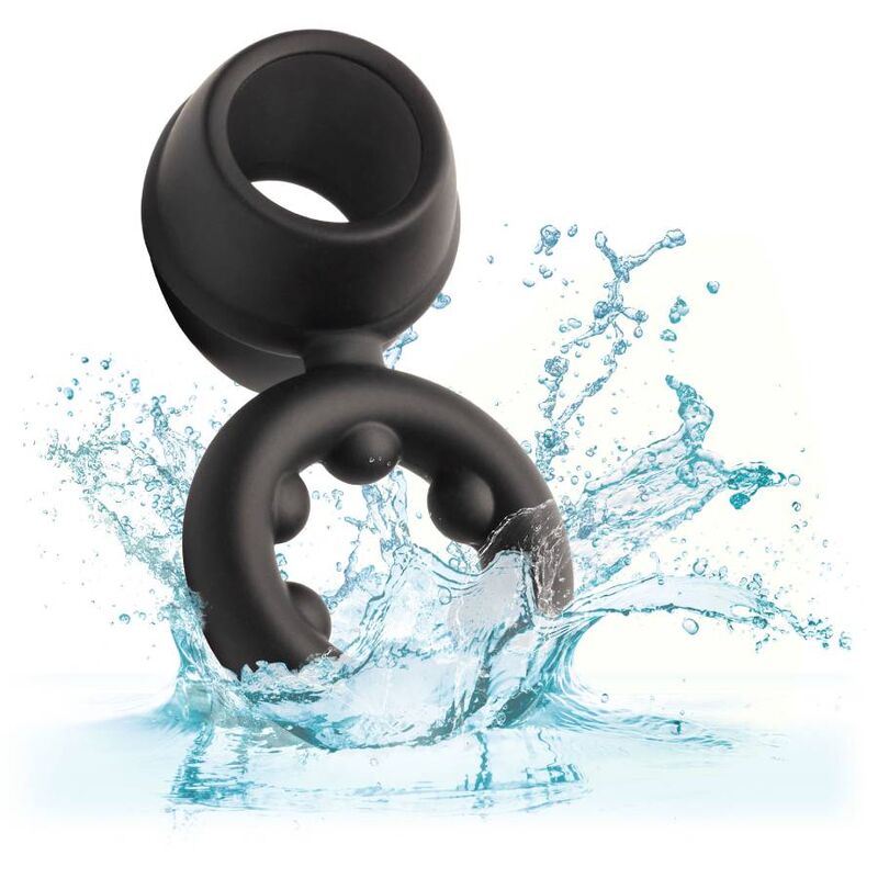 CALEXOTICS - ALPHA DUAL MAGNUM RING BLACK 4 CALEXOTICS - ALPHA DUAL MAGNUM RING BLACK - obrazek 4