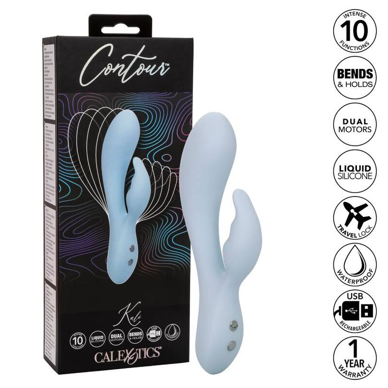 CALEXOTICS - CONTOUR KALI BLUE 2 CALEXOTICS - CONTOUR KALI BLUE - obrazek 2