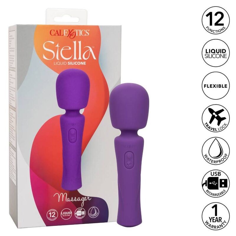 CALEXOTICS - STELLA MASSAGER VIOLET 2 CALEXOTICS - STELLA MASSAGER VIOLET - obrazek 2