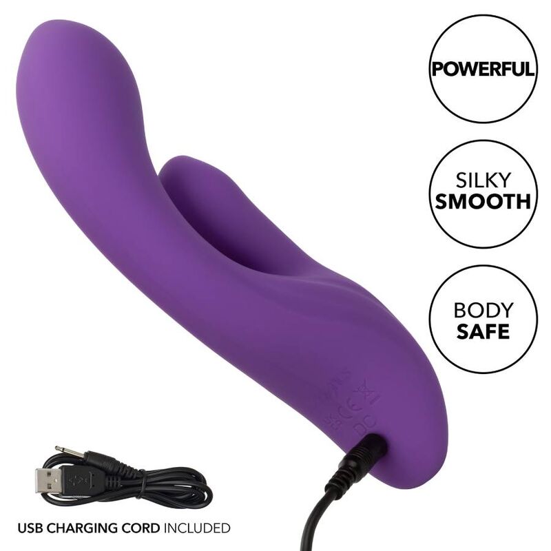 CALEXOTICS - STELLA DUAL PLEASER VIOLET 4 CALEXOTICS - STELLA DUAL PLEASER VIOLET - obrazek 4