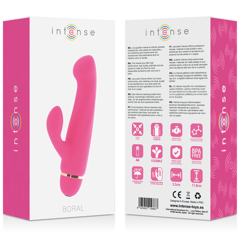 INTENSE - BORAL 20 SPEEDS SILICONE PINK 5 INTENSE - BORAL 20 SPEEDS SILICONE PINK - obrazek 5