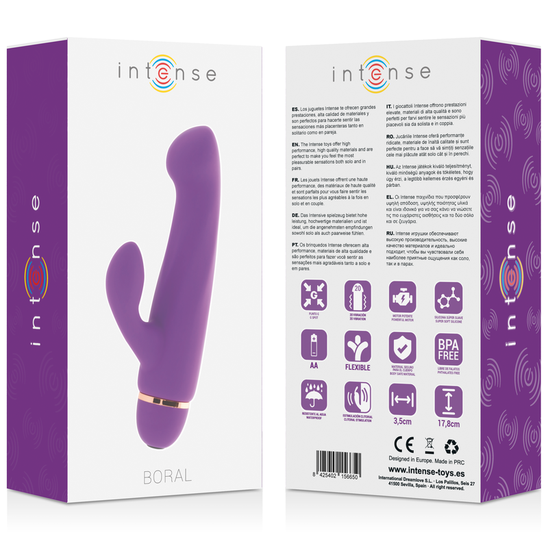 INTENSE - BORAL 20 SPEEDS SILICONE LILAC 4 INTENSE - BORAL 20 SPEEDS SILICONE LILAC - obrazek 4