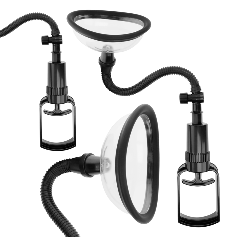 INTENSE - PUMP VAGINAL MANUAL PUMP WITH TWO INTERCHANGEABLE CUPS 2 INTENSE - PUMP VAGINAL MANUAL PUMP WITH TWO INTERCHANGEABLE CUPS - obrazek 2