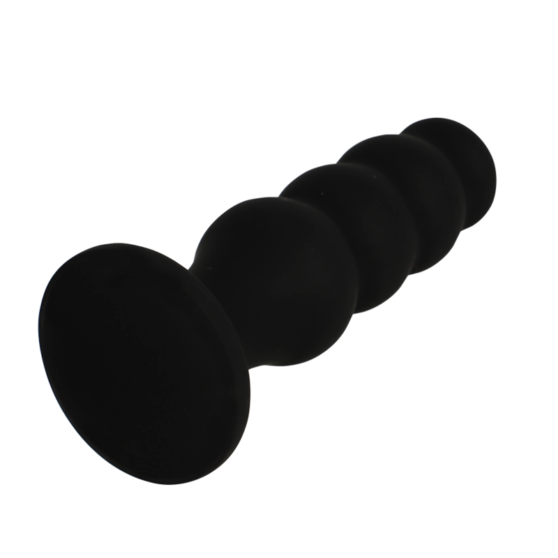 BLACKSILVER - SCOTT PREMIUM SILICONE ANAL PLUG BLACK 4 BLACKSILVER - SCOTT PREMIUM SILICONE ANAL PLUG BLACK - obrazek 4
