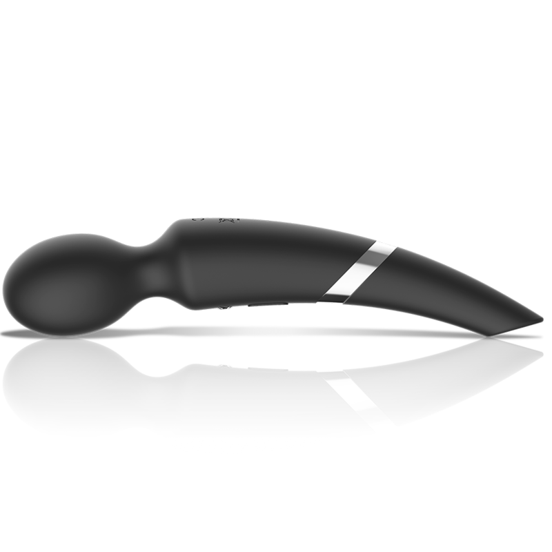BLACKSILVER - BECK WAND AND SUCTION CUP 2 IN 1 SILICONE 4 BLACKSILVER - BECK WAND AND SUCTION CUP 2 IN 1 SILICONE - obrazek 4