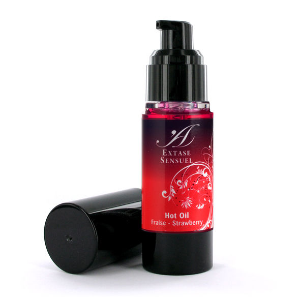 EXTASE SENSUAL - STRAWBERRY HEAT STIMULATING OIL 30 ML 3 EXTASE SENSUAL - STRAWBERRY HEAT STIMULATING OIL 30 ML - obrazek 3