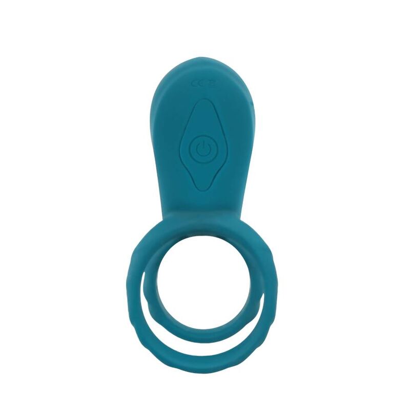 XOCOON - COUPLES VIBRATOR RING GREEN 2 XOCOON - COUPLES VIBRATOR RING GREEN - obrazek 2