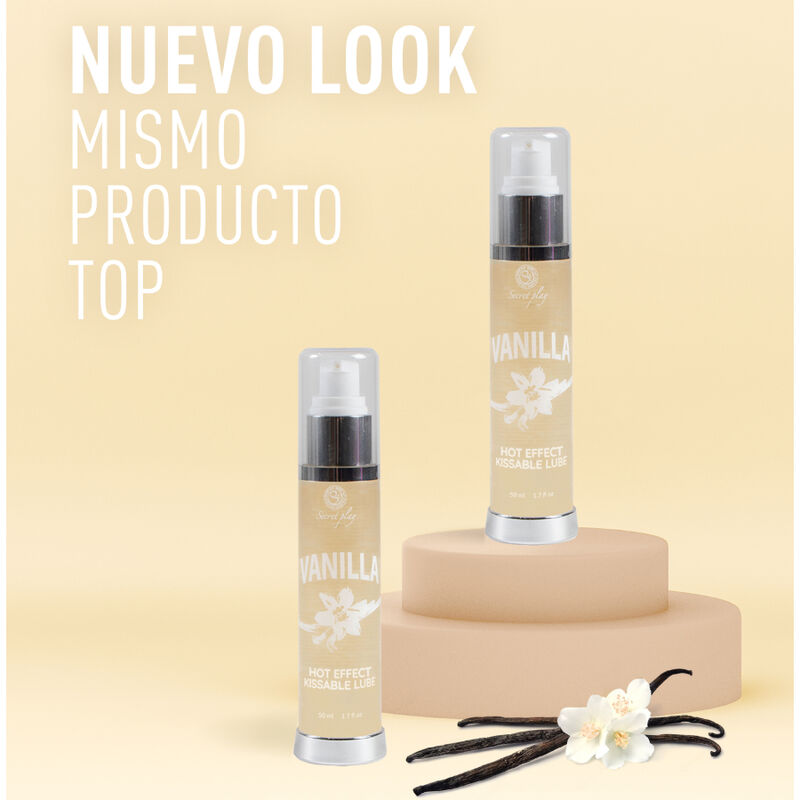SECRETPLAY - LUBRICANT 2-1 HEAT EFFECT VANILLA 50 ML 4 SECRETPLAY - LUBRICANT 2-1 HEAT EFFECT VANILLA 50 ML - obrazek 4