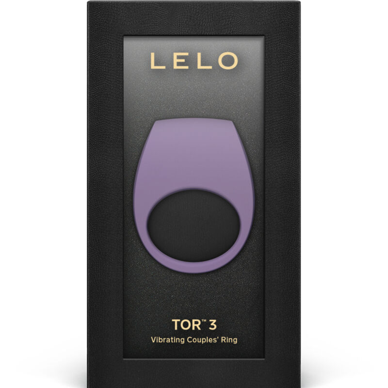 LELO - TOR 3 VIOLET VIBRATOR RING 2 LELO - TOR 3 VIOLET VIBRATOR RING - obrazek 2
