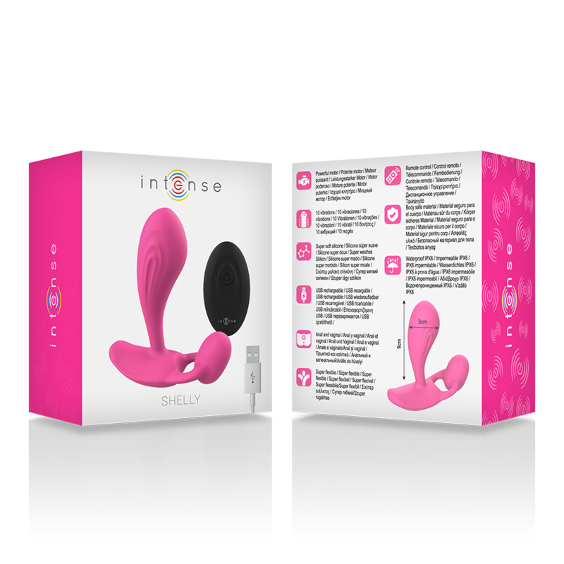 INTENSE - SHELLY PLUG ANAL REMOTE CONTROL PINK 5 INTENSE - SHELLY PLUG ANAL REMOTE CONTROL PINK - obrazek 5