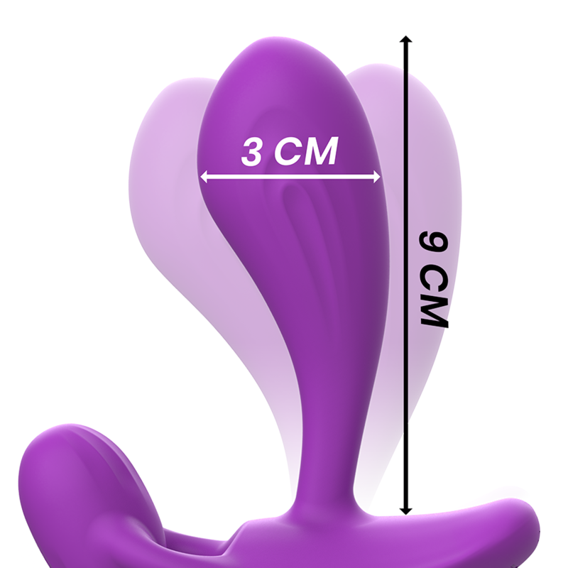 INTENSE - SHELLY PLUG ANAL REMOTE CONTROL PURPLE 4 INTENSE - SHELLY PLUG ANAL REMOTE CONTROL PURPLE - obrazek 4