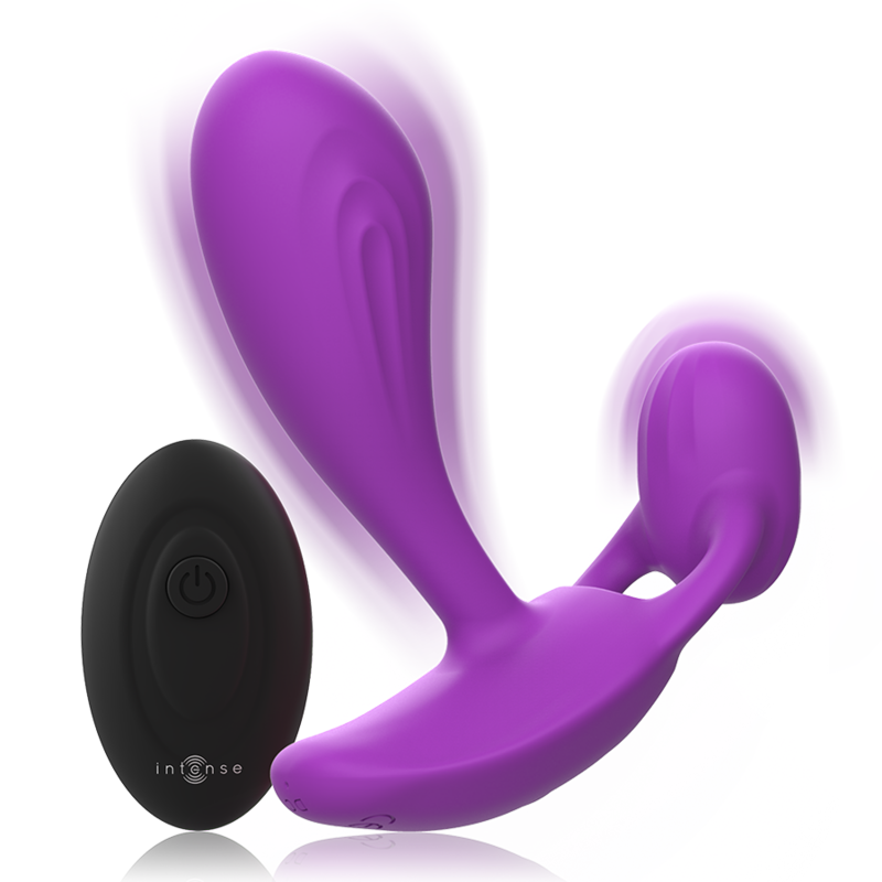 INTENSE - SHELLY PLUG ANAL REMOTE CONTROL PURPLE 3 INTENSE - SHELLY PLUG ANAL REMOTE CONTROL PURPLE - obrazek 3