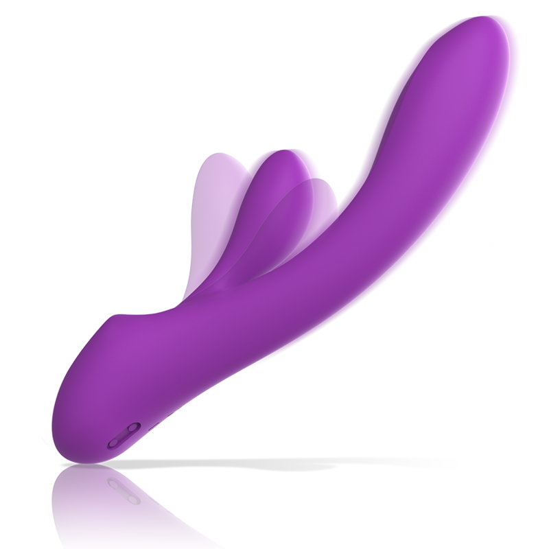 INTENSE - LUIGI RABBIT VIBRATOR LIQUID SILICONE PURPLE 2 INTENSE - LUIGI RABBIT VIBRATOR LIQUID SILICONE PURPLE - obrazek 2