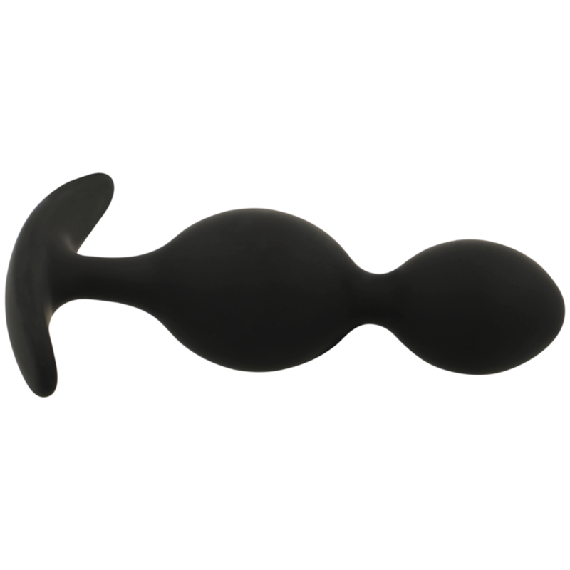 BLACKSILVER - ORSON PLUG SILICONE 2 ANAL WAVES 9 CM 3 BLACKSILVER - ORSON PLUG SILICONE 2 ANAL WAVES 9 CM - obrazek 3